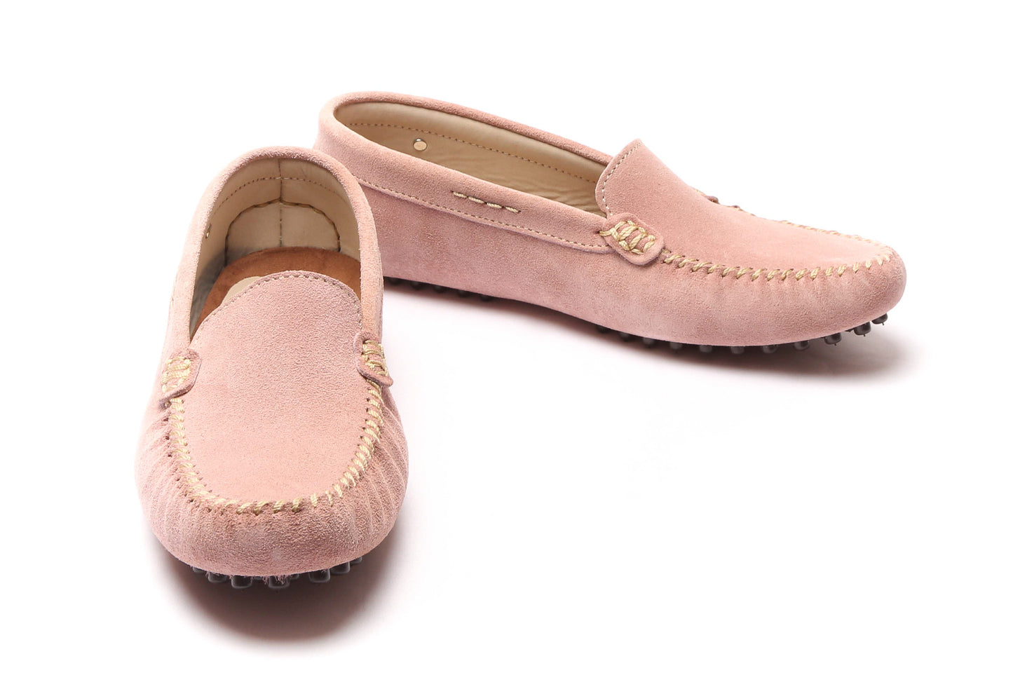 Driver 111 Pink Suede