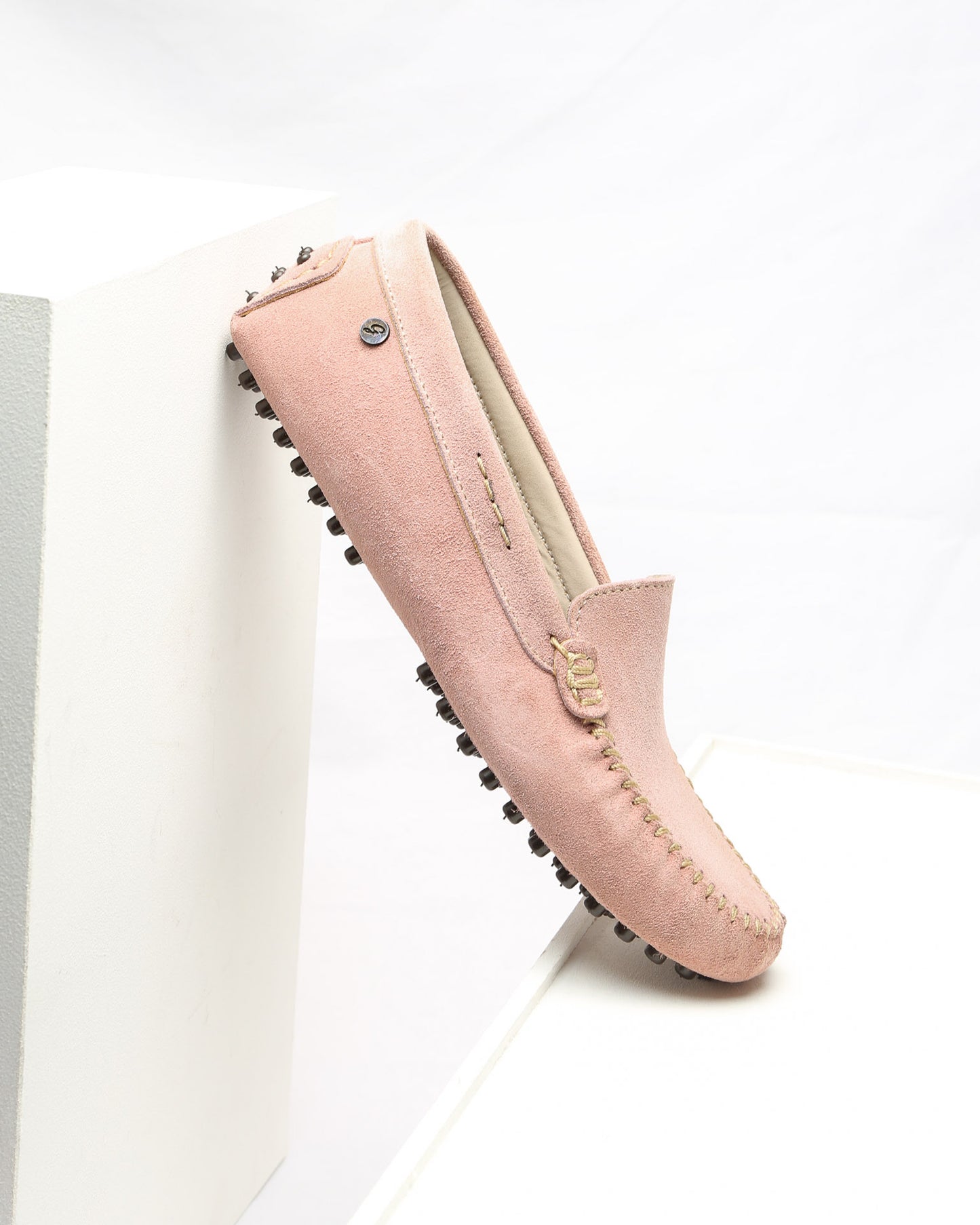 Driver 111 Pink Suede