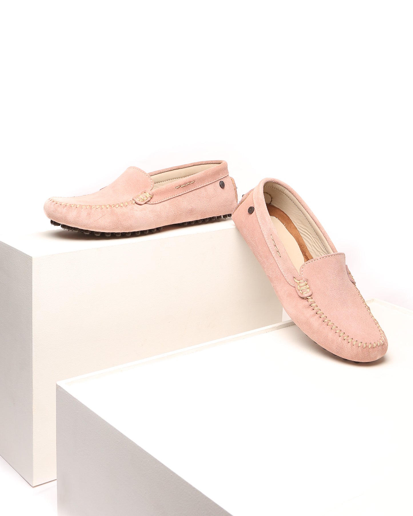 Driver 111 Pink Suede