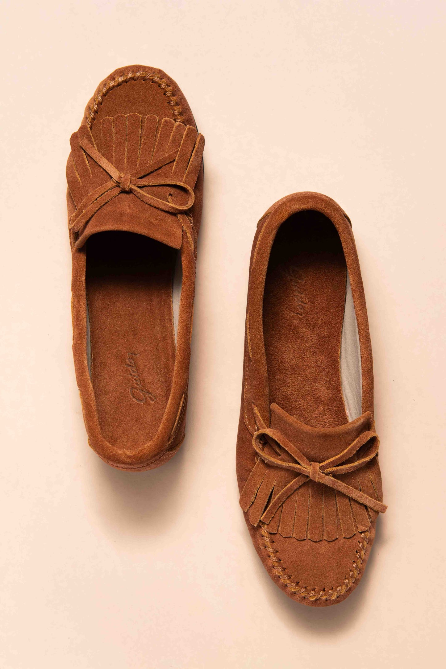 Nautical Eira Camel Suede