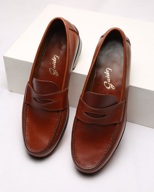 Mocasín Simple Suela 4218 Marrón