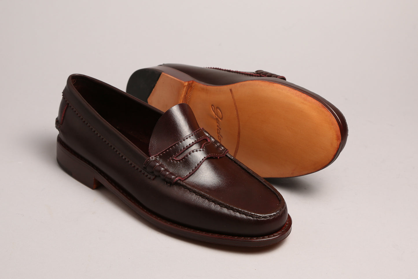 Mocasín Suela Doble 2779 Marrón Oscuro