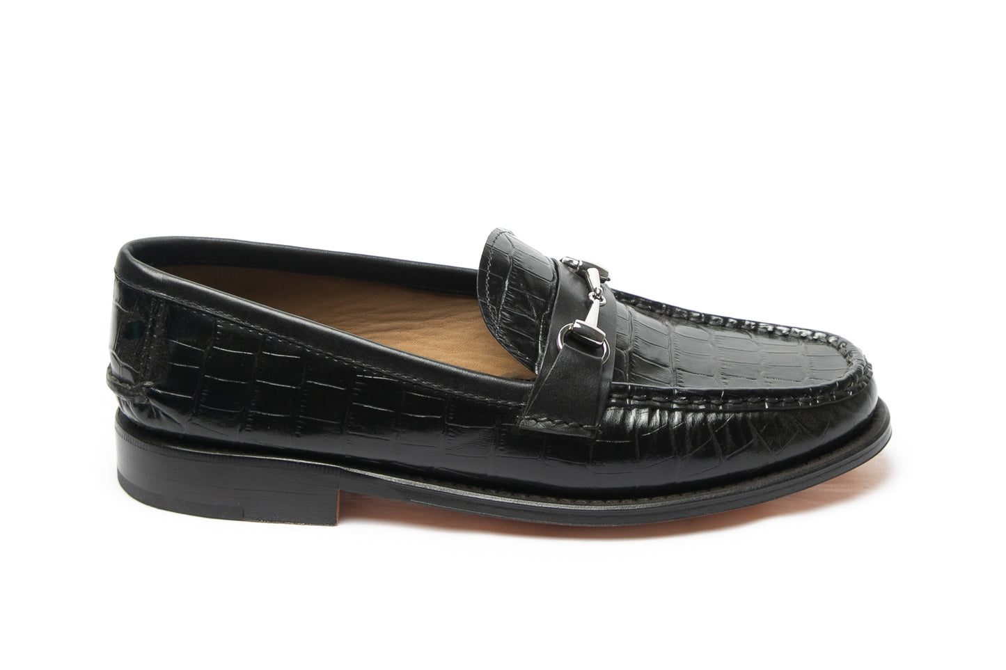 Moccasin Simple Sole 4224 CR Black