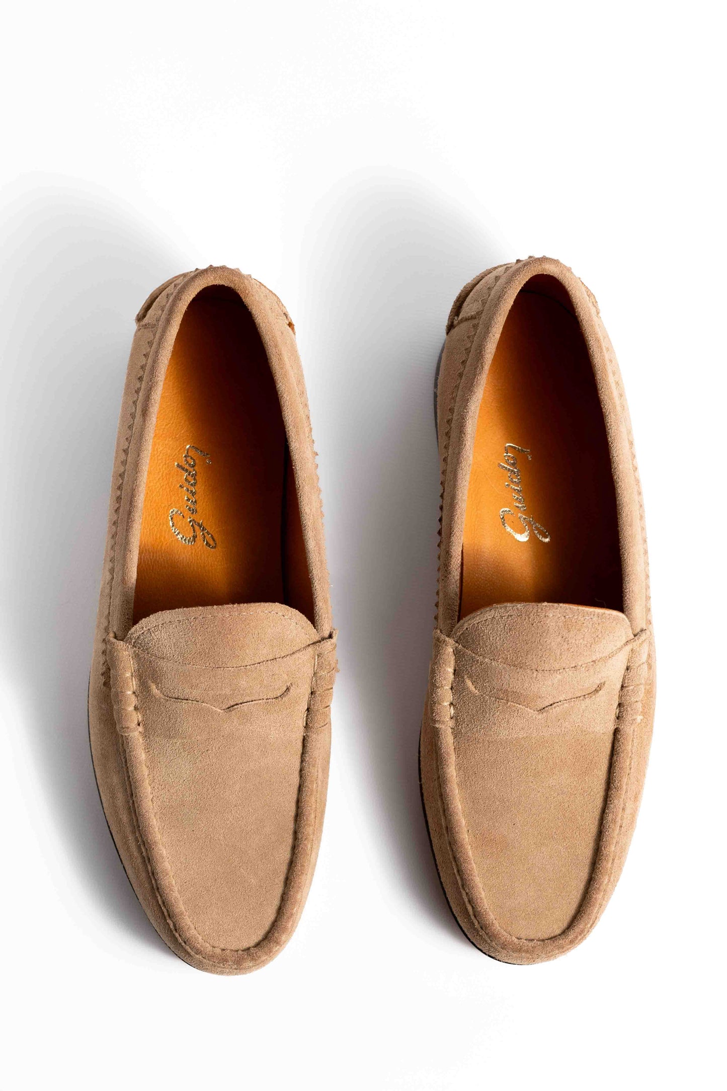 Moccasin Simple Sole Suede Vizon