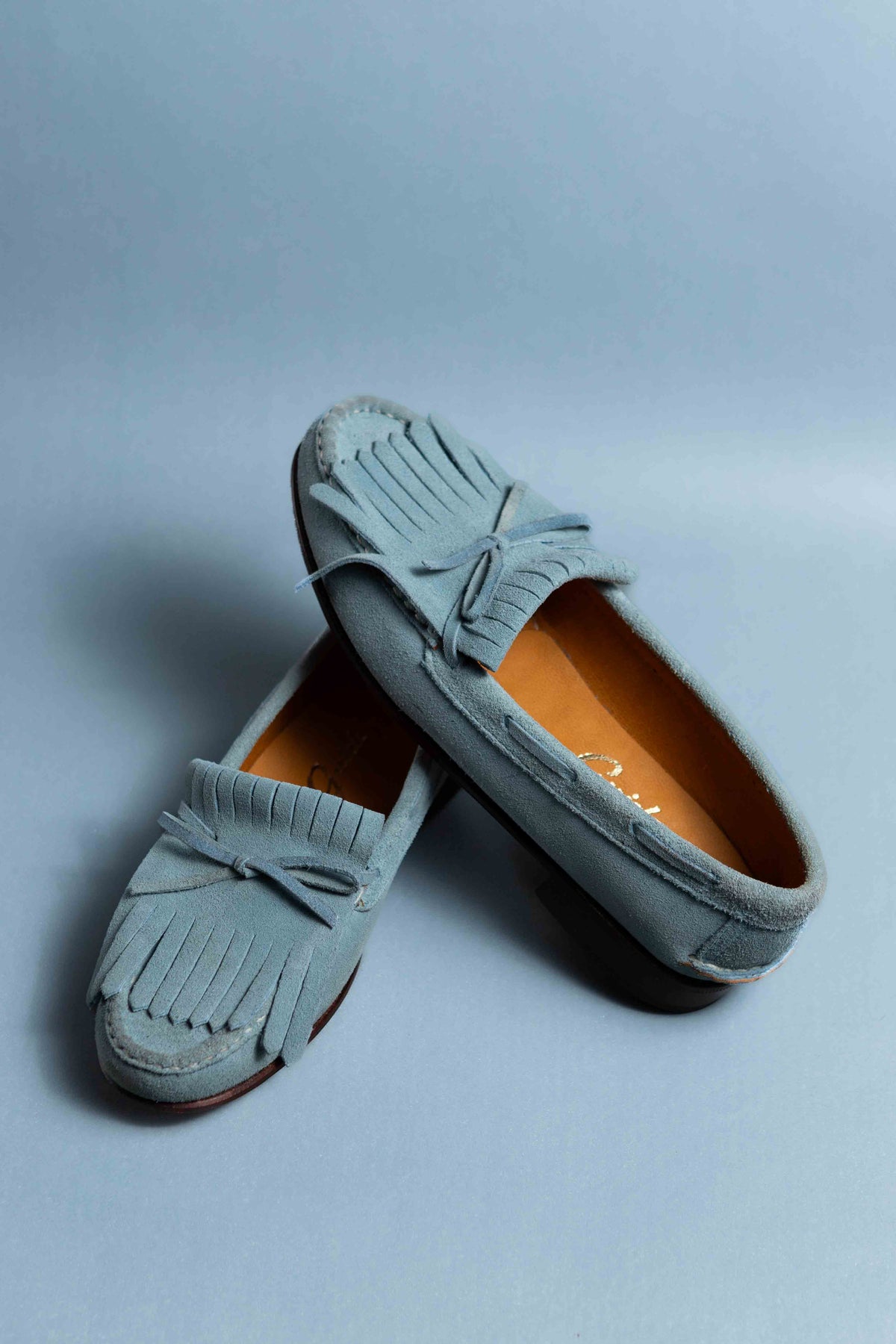 Mocasín 5322 Fringe Blue Sky