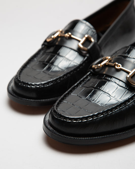 Mocasín Simple Suela 5324 CR Negro