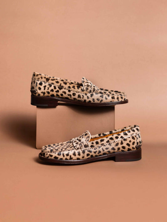Moccasin 5379 Leopard Hair