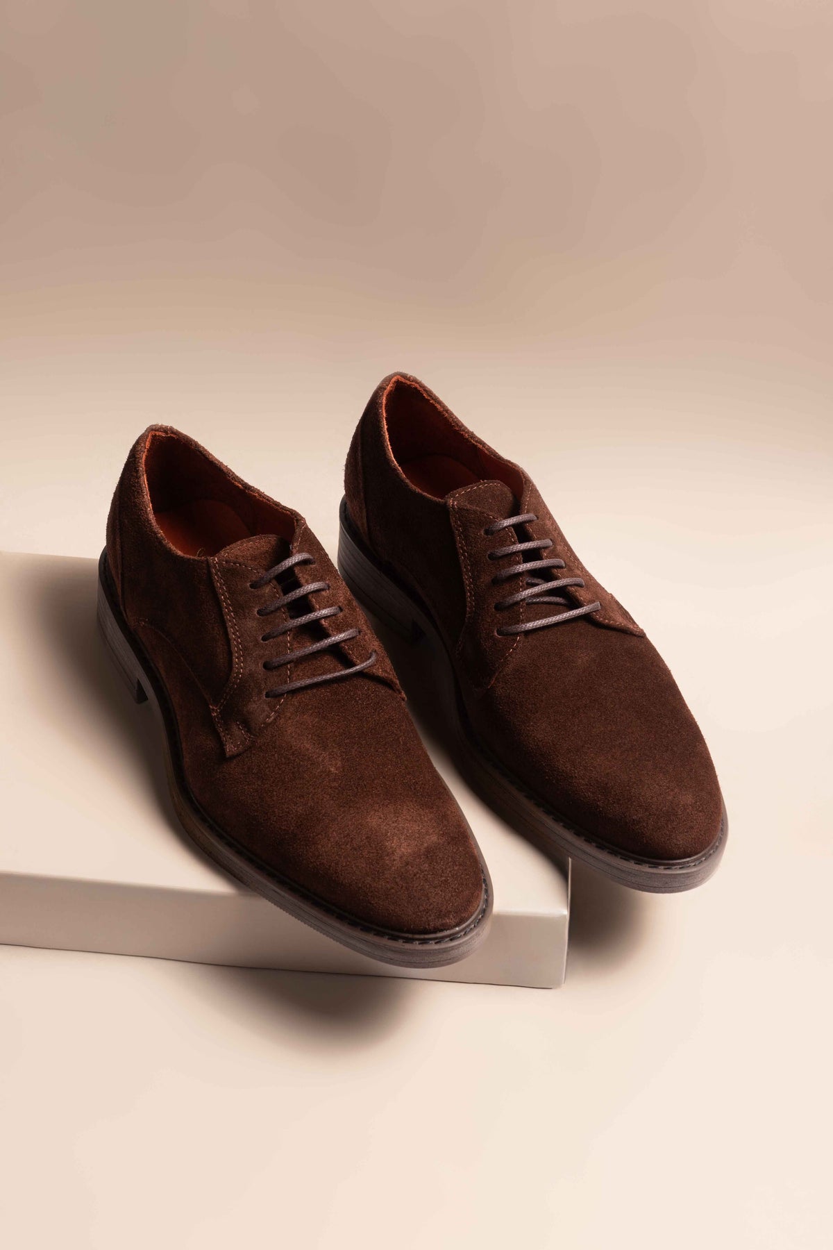 Derby 620 Brown Suede