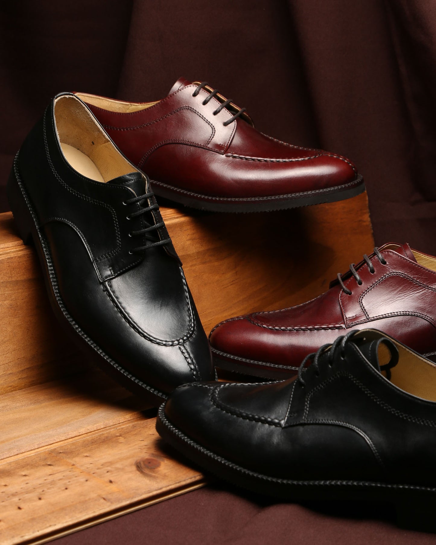 Derby con Suela de Goma 624 Negro