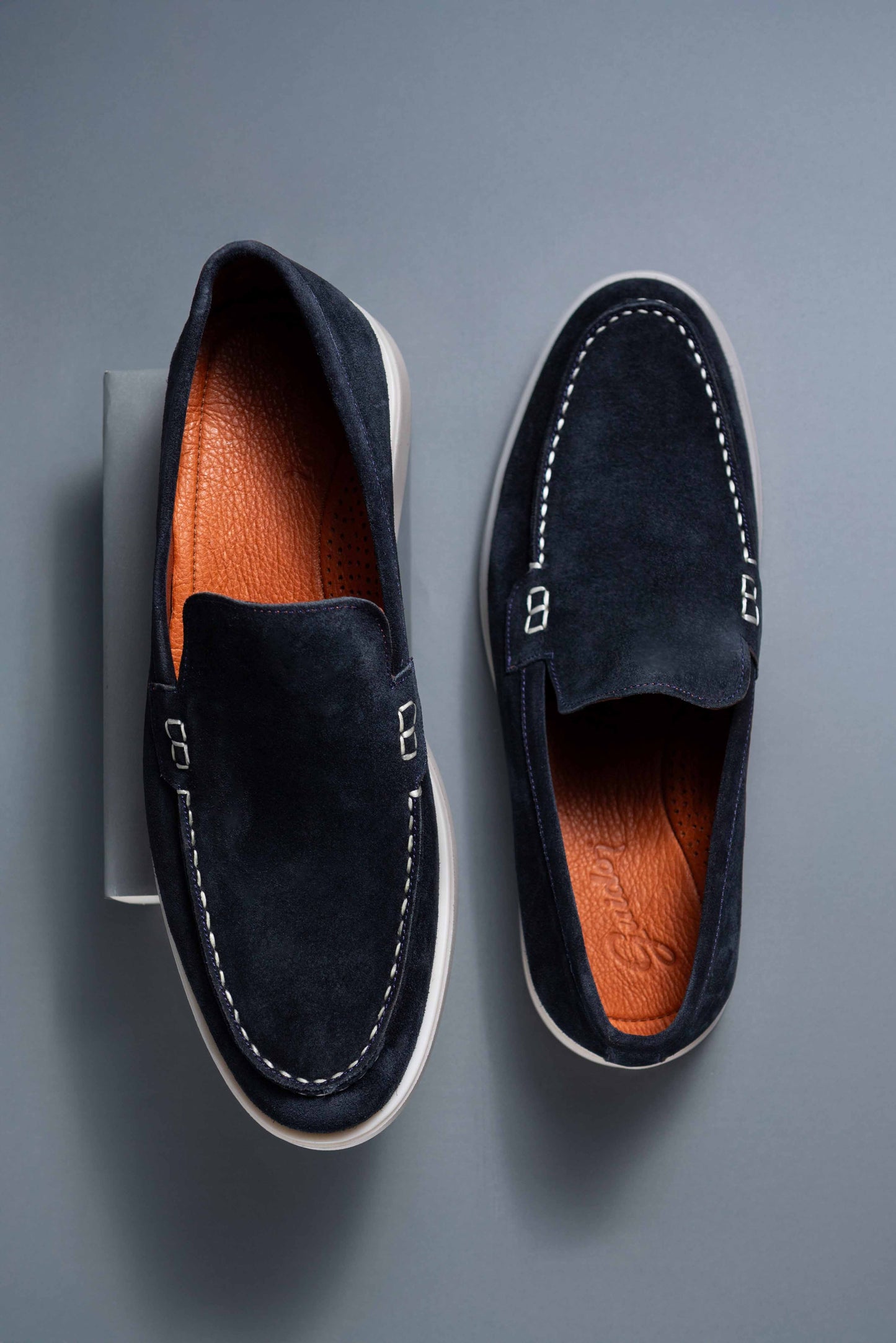 Loafer 701 Blue Suede
