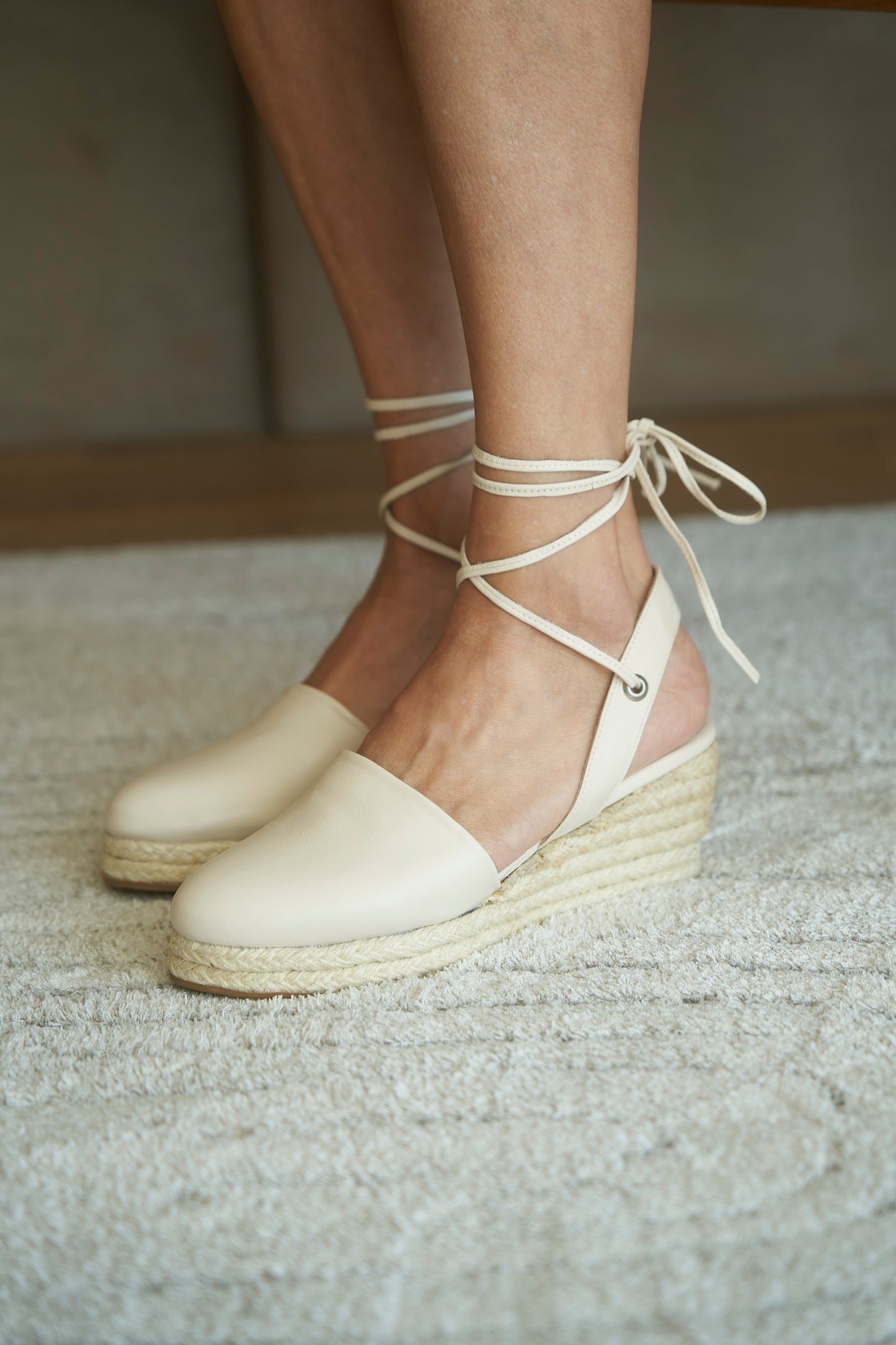 Sandal Amalfi Marfil