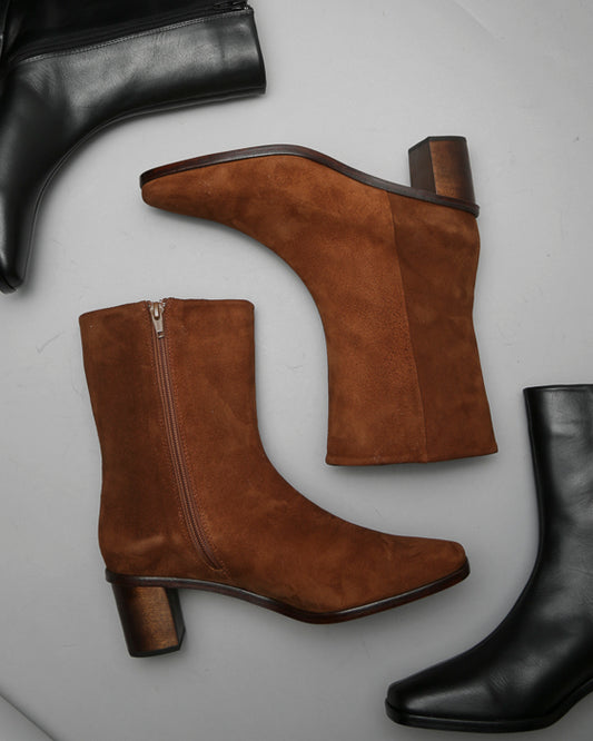 Boot Giulia Suede Brown