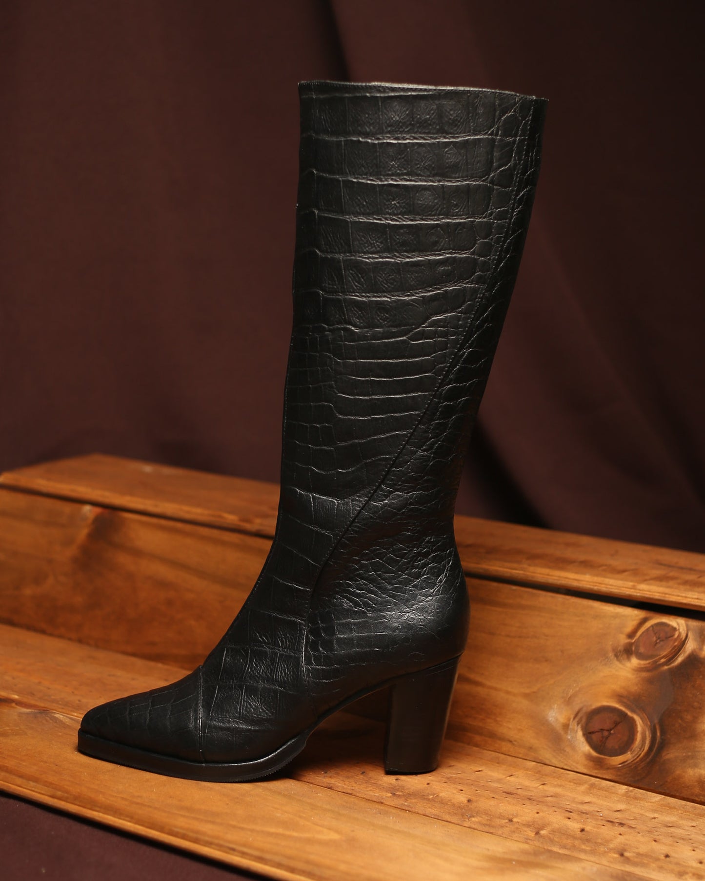 Bota Caña Alta Danay CR Negro