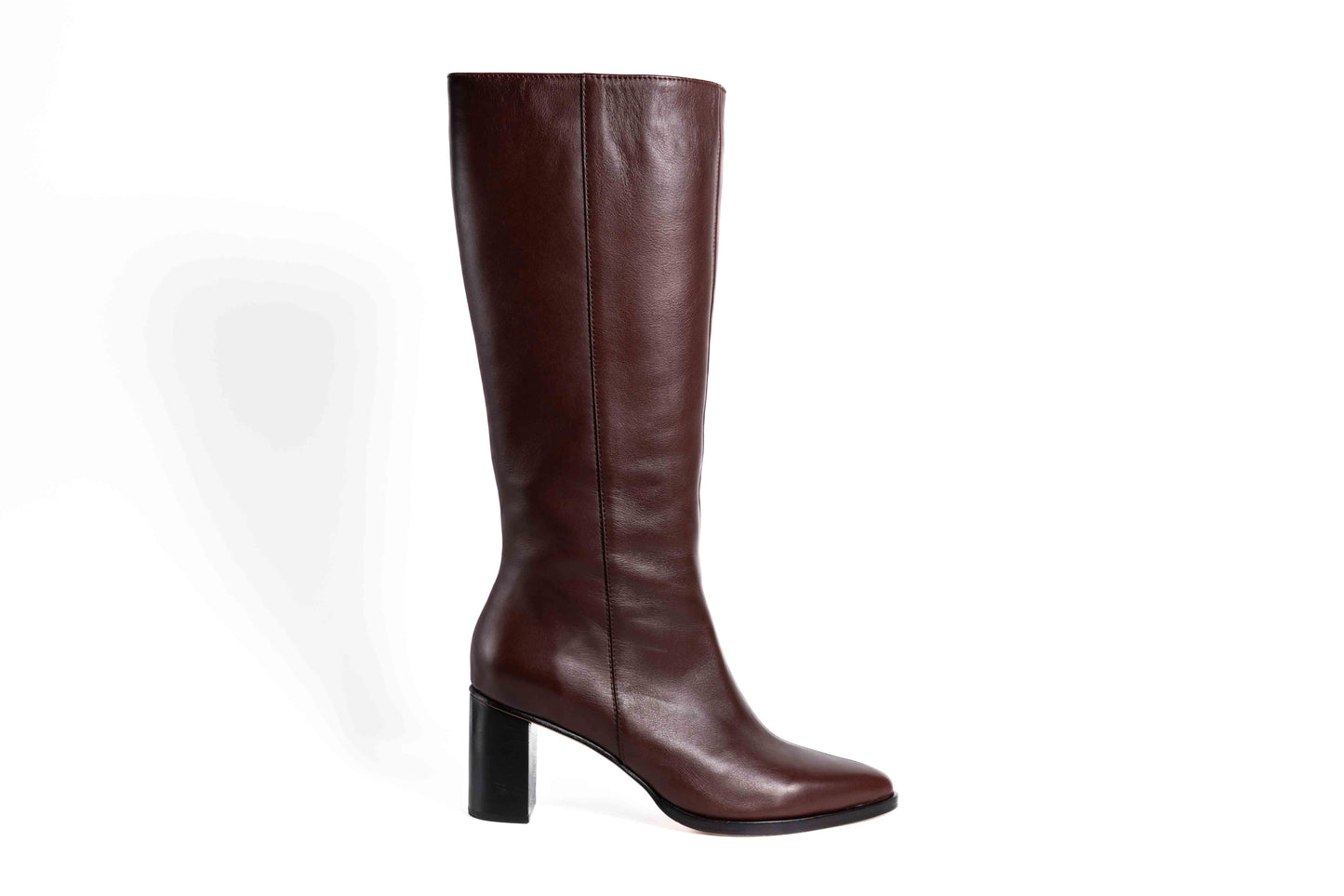Bota Caña Alta Olivia Negro