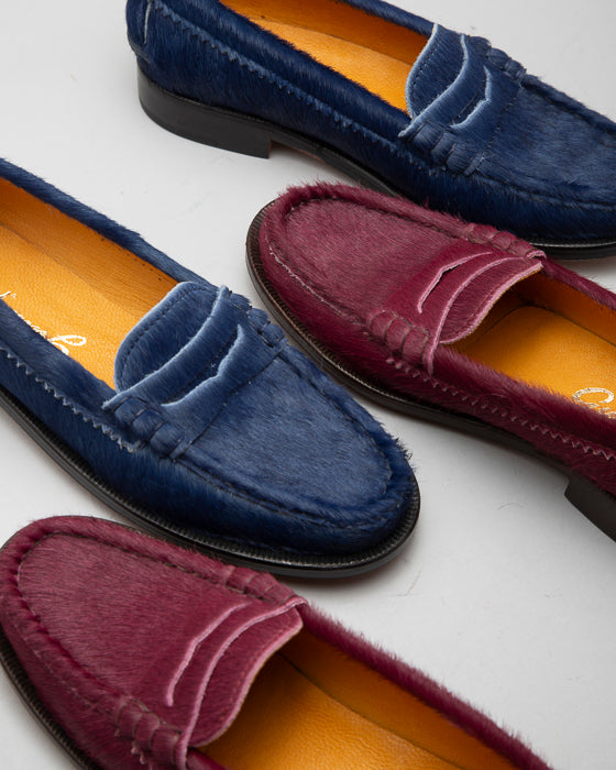 Moccasin 5379 Blue Hair
