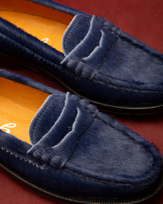 Moccasin 5379 Blue Hair