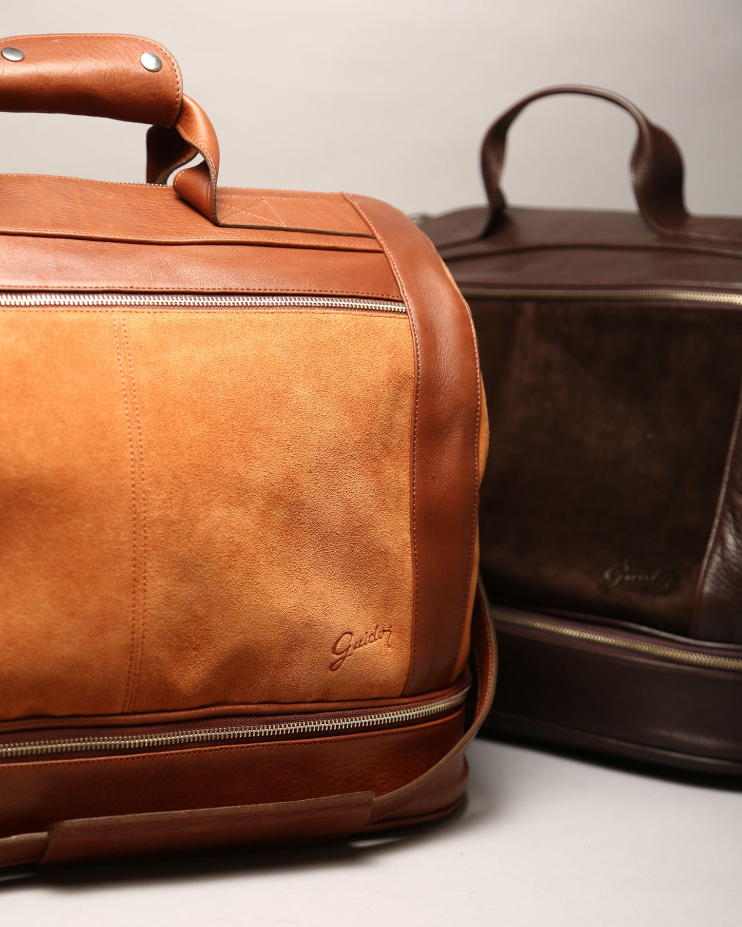 Suit Travel Bag Suede Brick