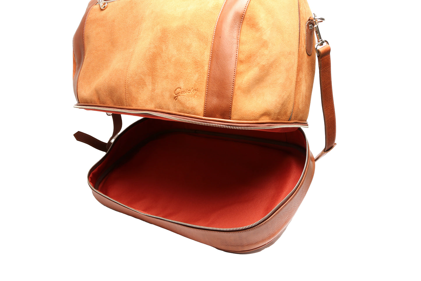 Suit Travel Bag Suede Brick