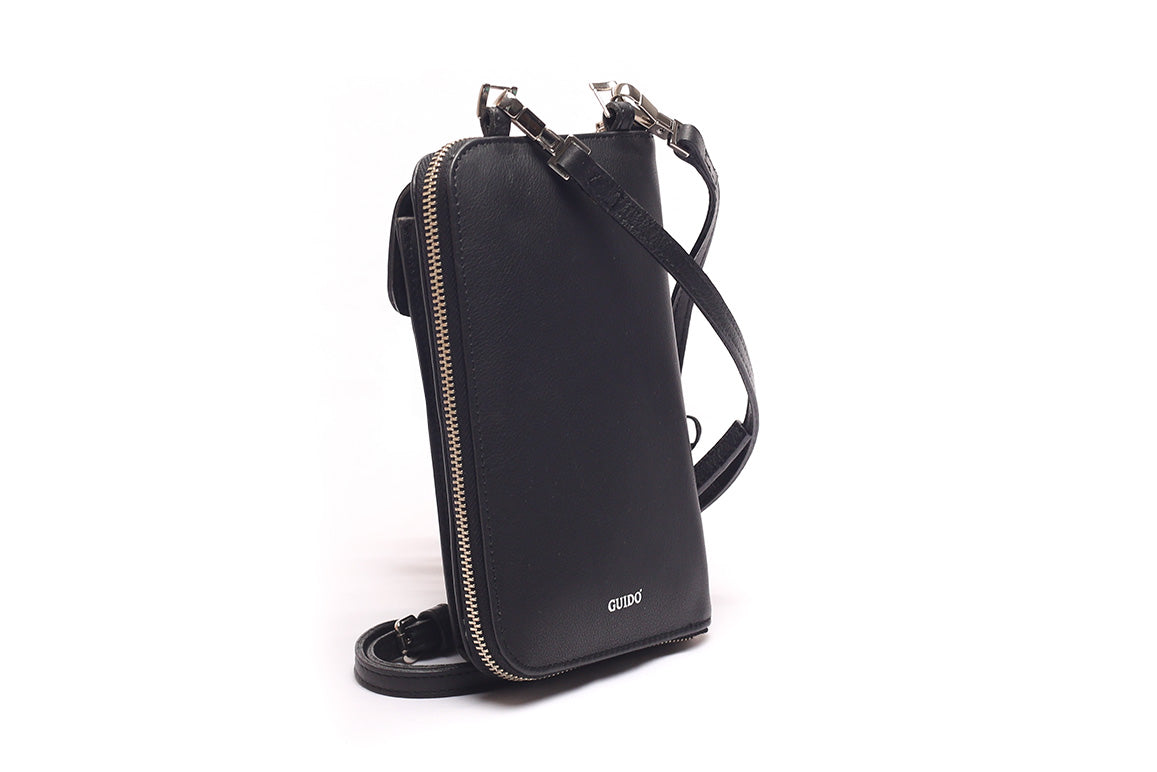 Cartera André Porta Celular Negro