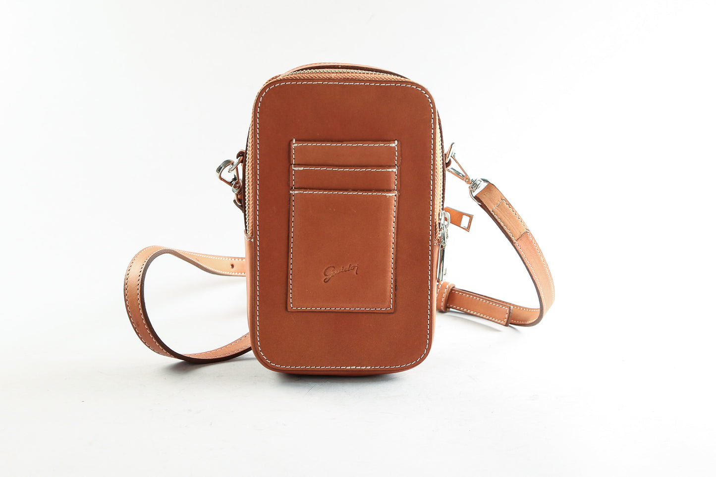 Bolso para celular Justina Marrón
