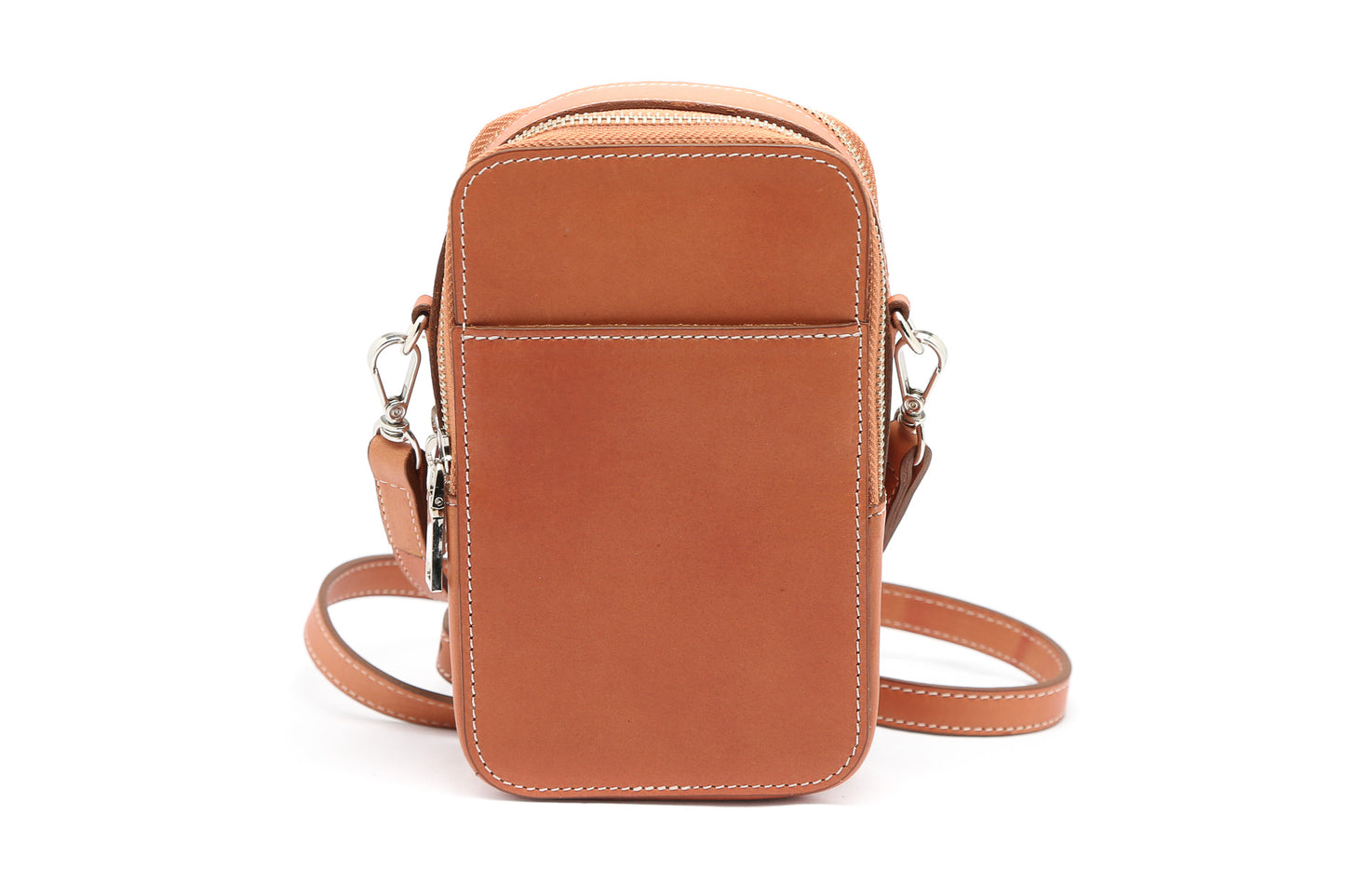 Bolso para celular Justina Marrón