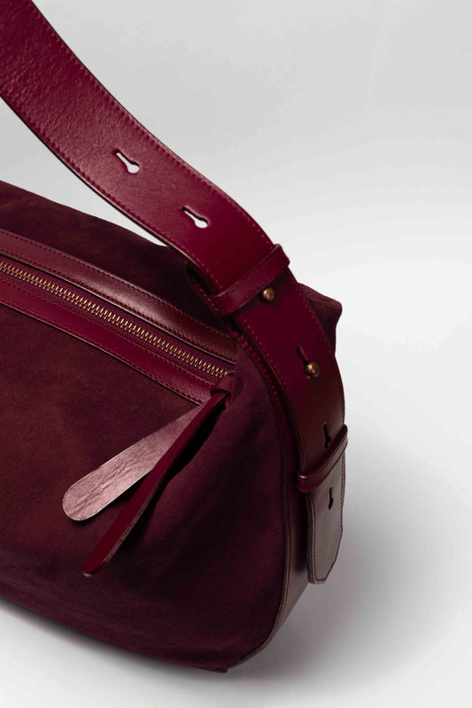Handbag Ceibo Board Suede