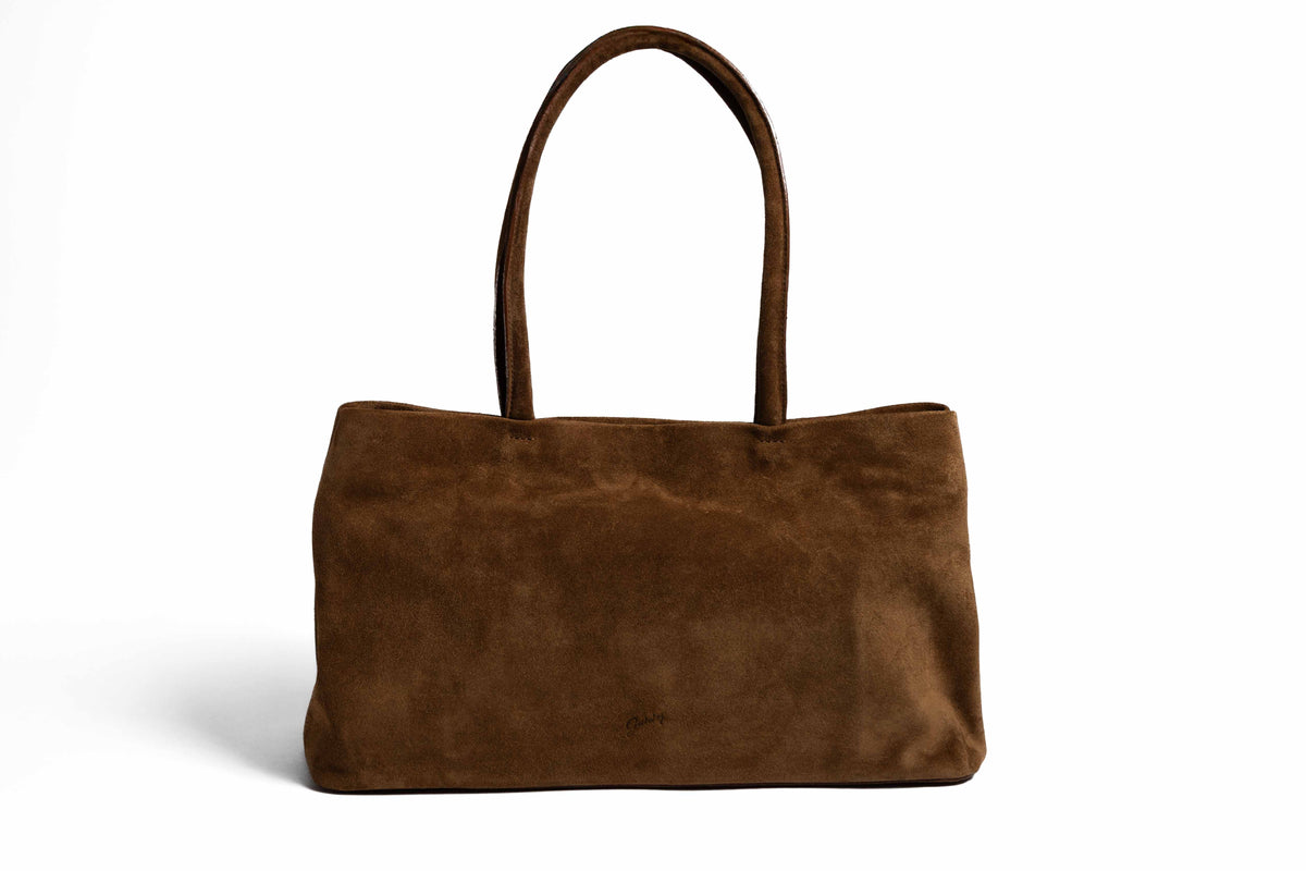 Sac à main Matilde en daim gris
