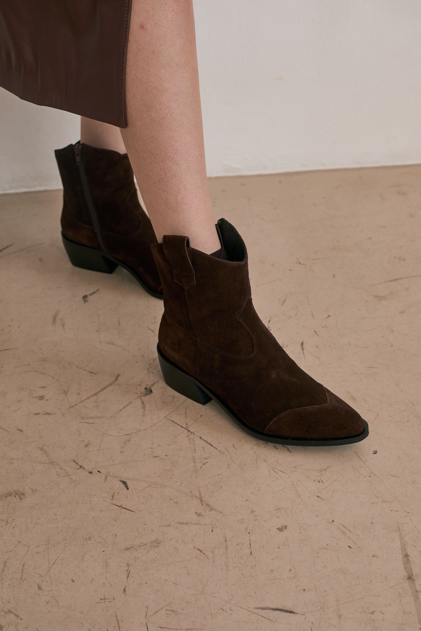 Boot Vittoria Suede Chocolate