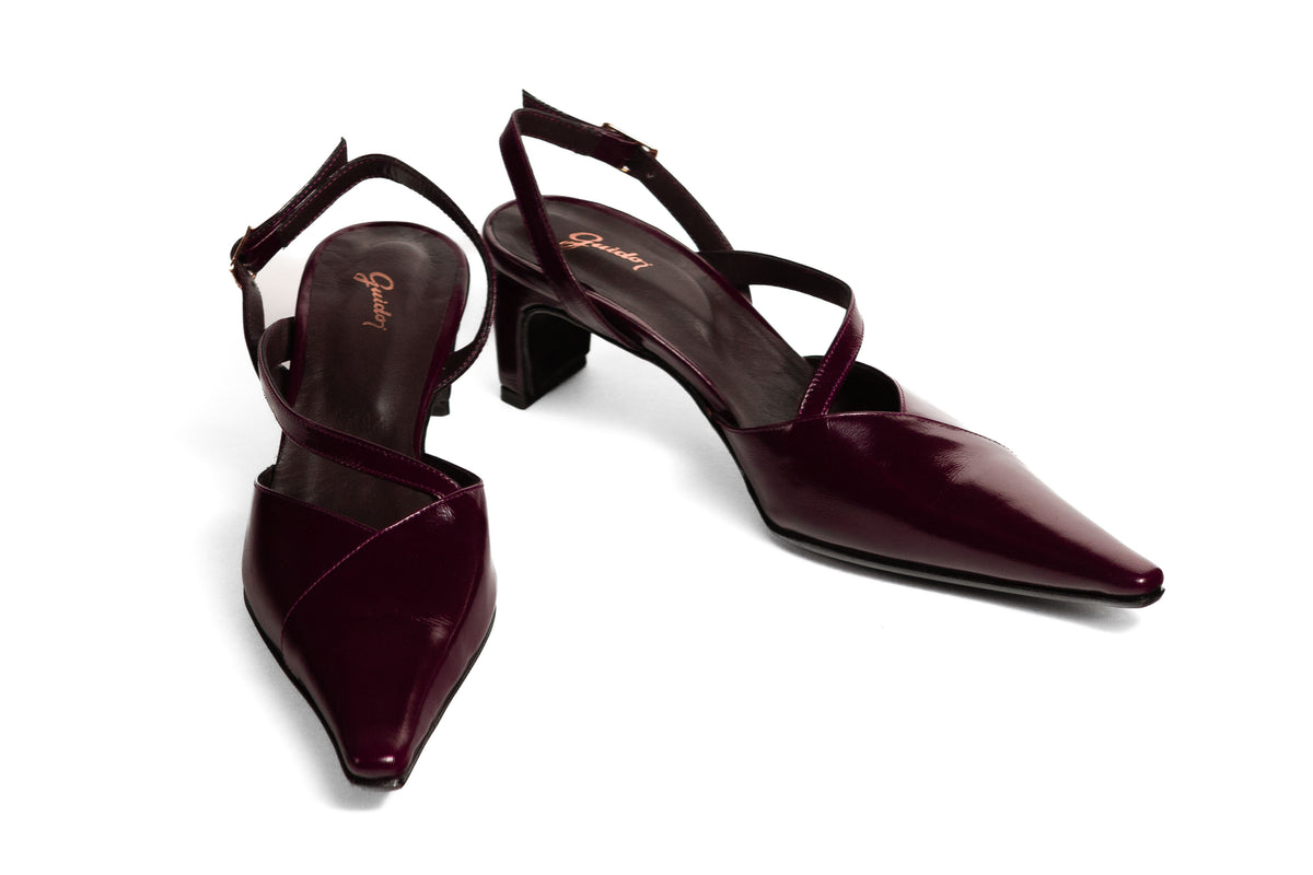 Marais Patent Burgundy