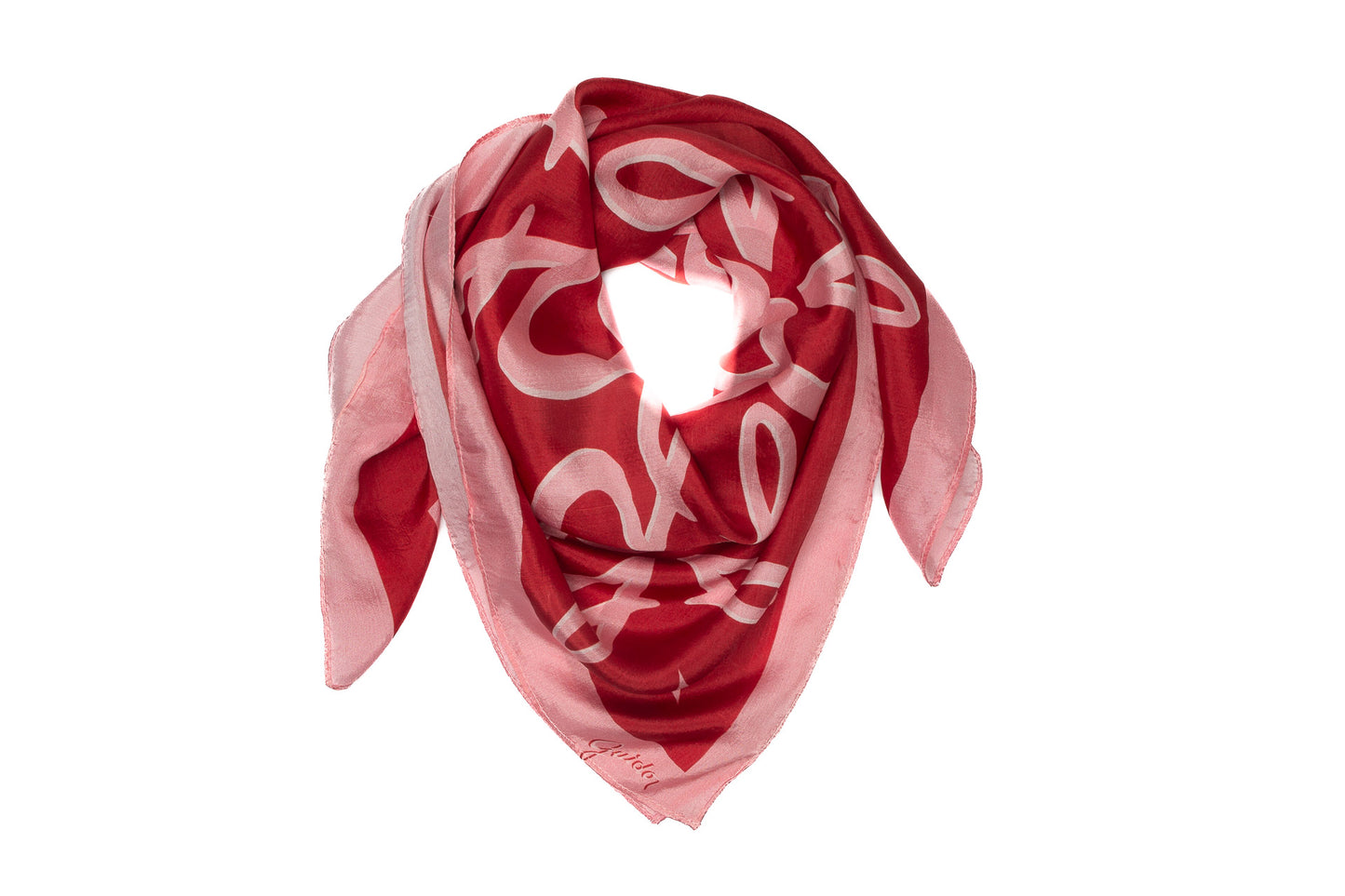 Scarf Butterfly Pink