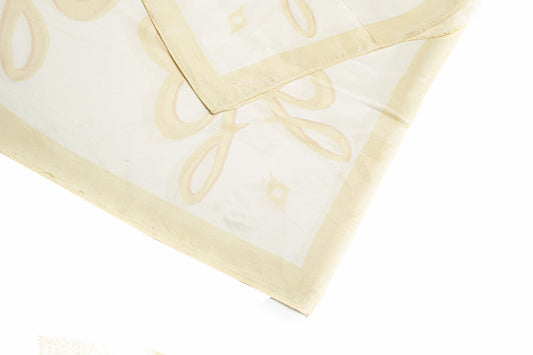 Scarf Butterfly White