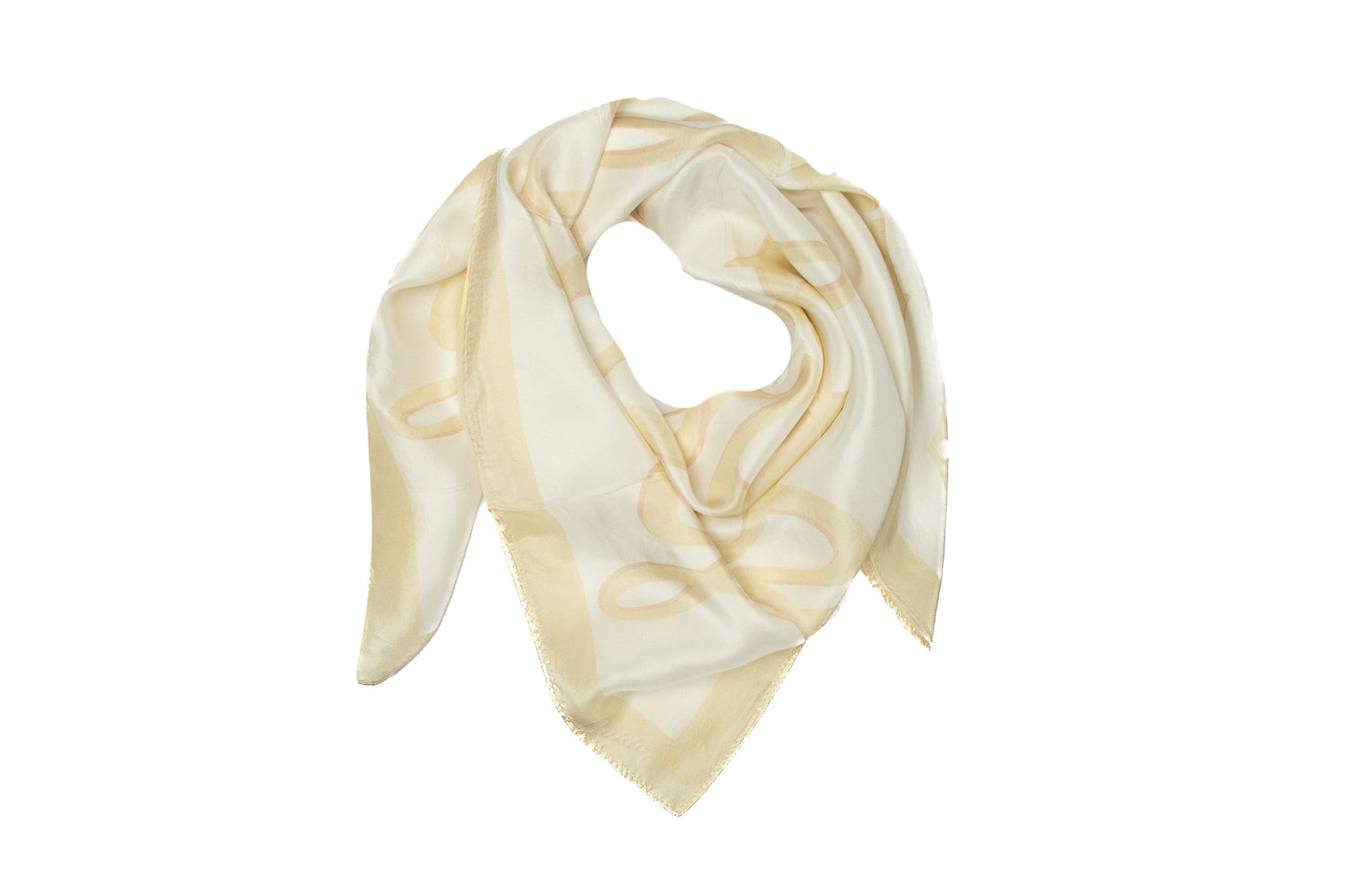 Scarf Butterfly White