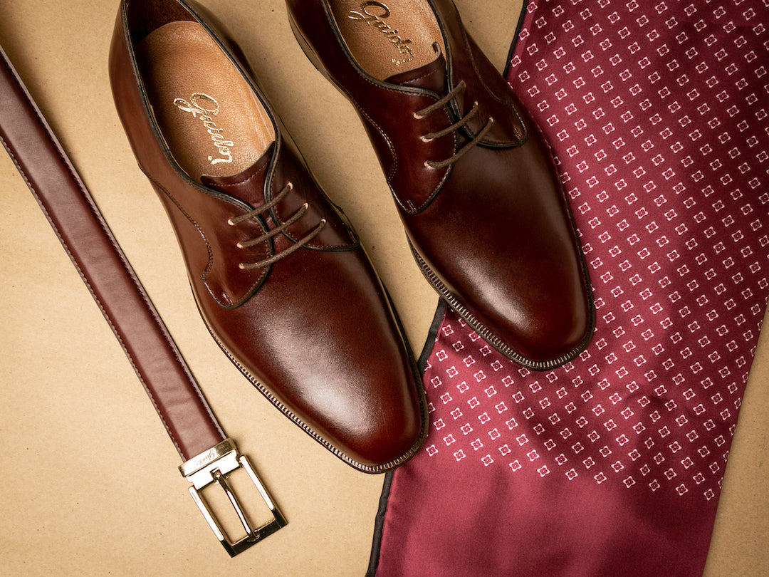 Zapato Social 1609 Burgundy