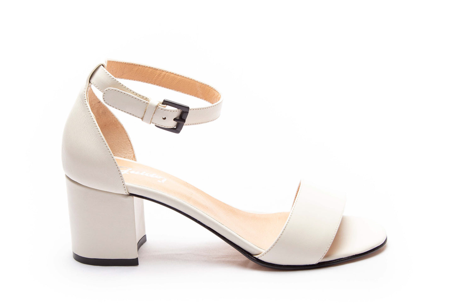 Sandalia Piton Ivory