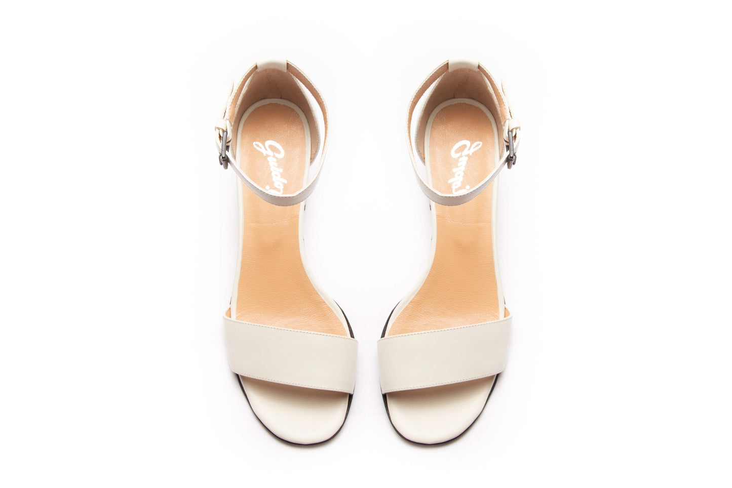 Sandalia Piton Ivory