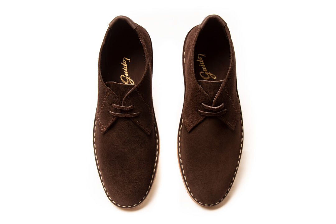 Bota 2777 Gamuza Chocolate Mujer - 34