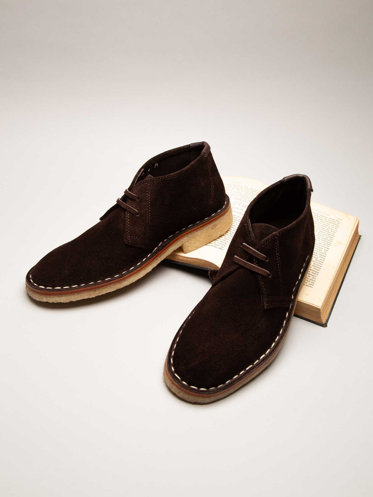 Bota 2777 Gamuza Chocolate Mujer - 36