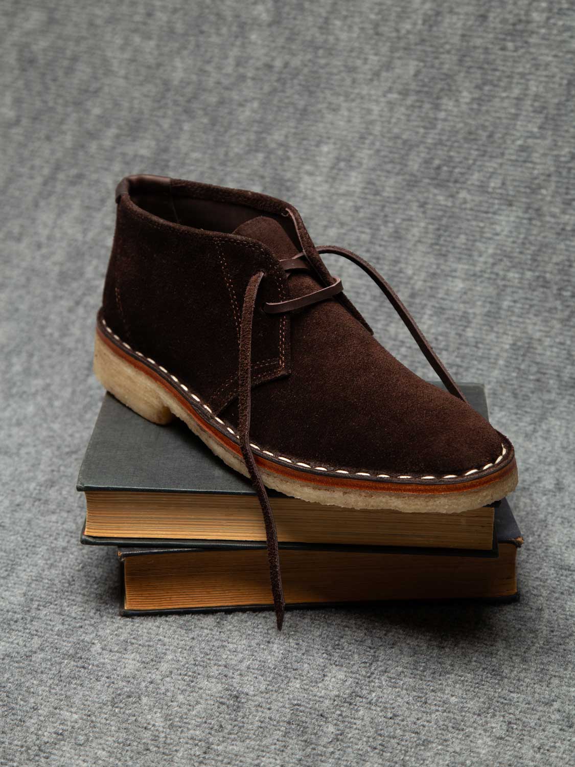 Bota 2777 Gamuza Chocolate Mujer - 40