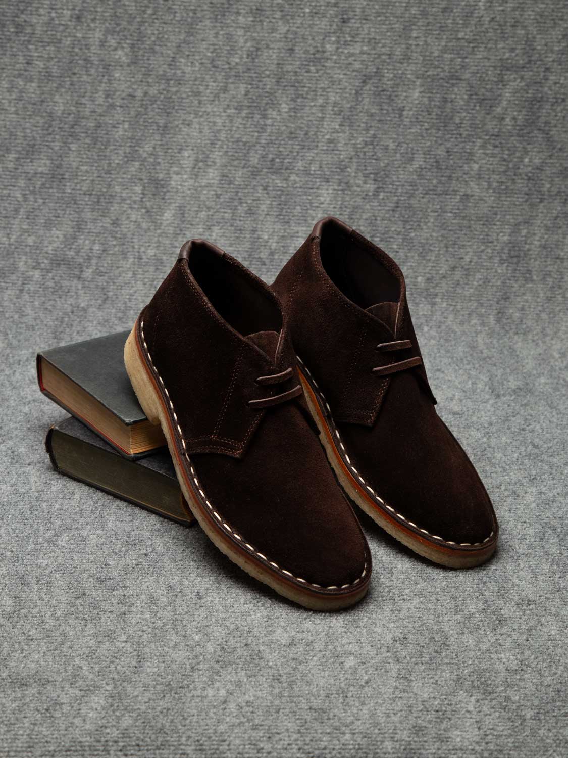Bota 2777 Gamuza Chocolate Mujer - 41