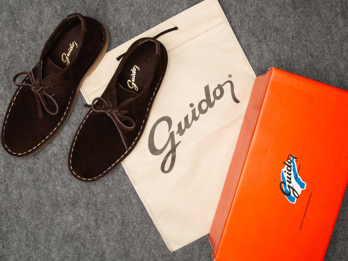 Bota 2777 Gamuza Chocolate - 9 1/2