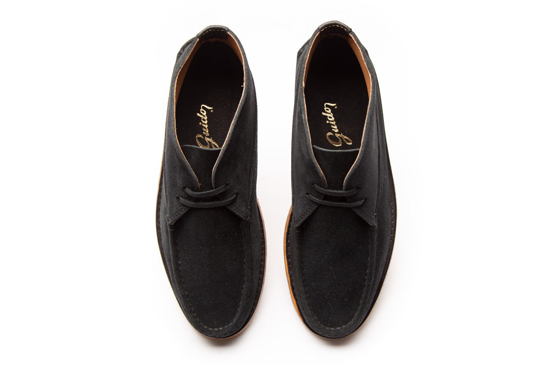 Bota 2778 Gamuza Negra - 40