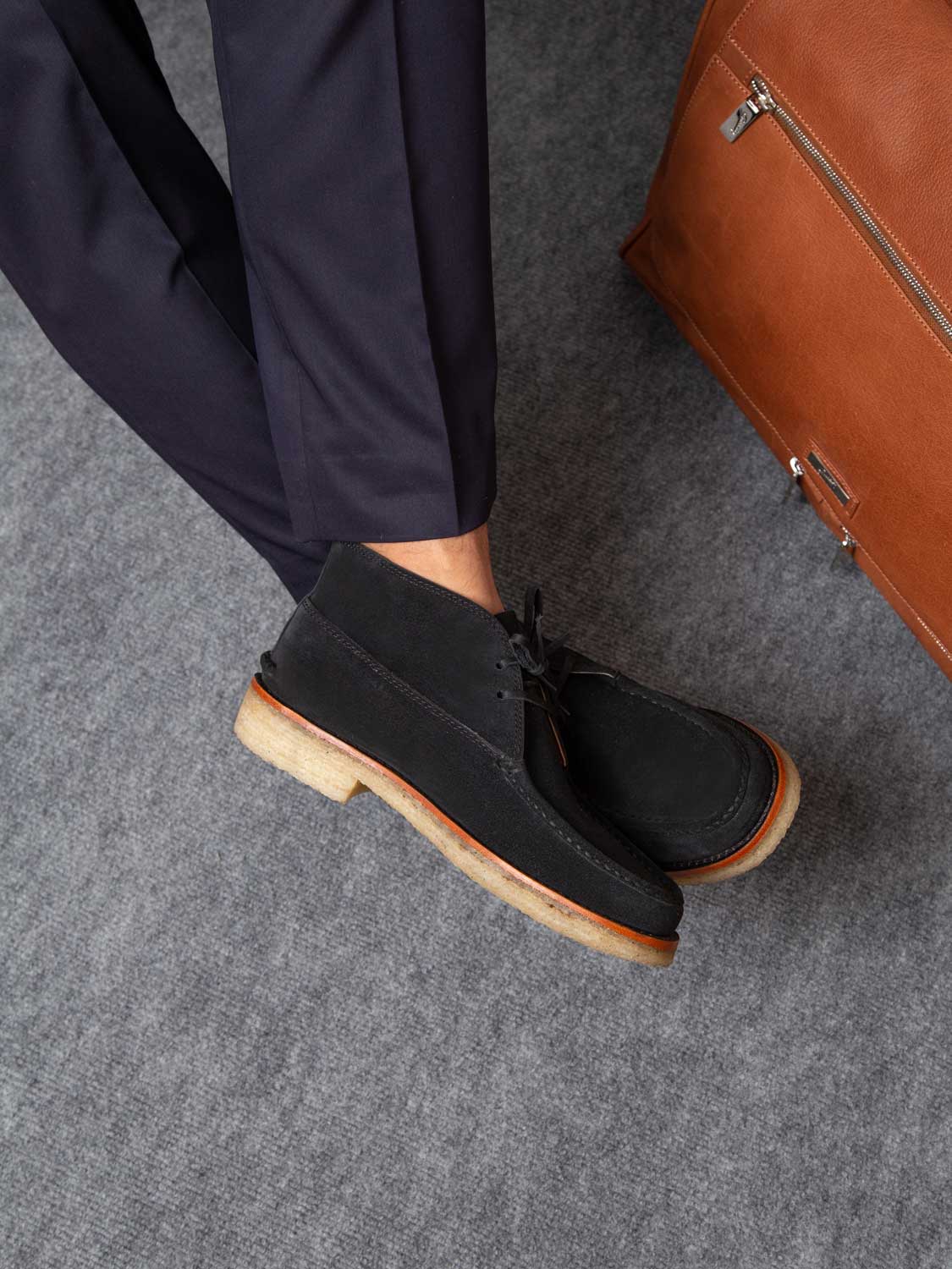 Bota 2778 Gamuza Negra