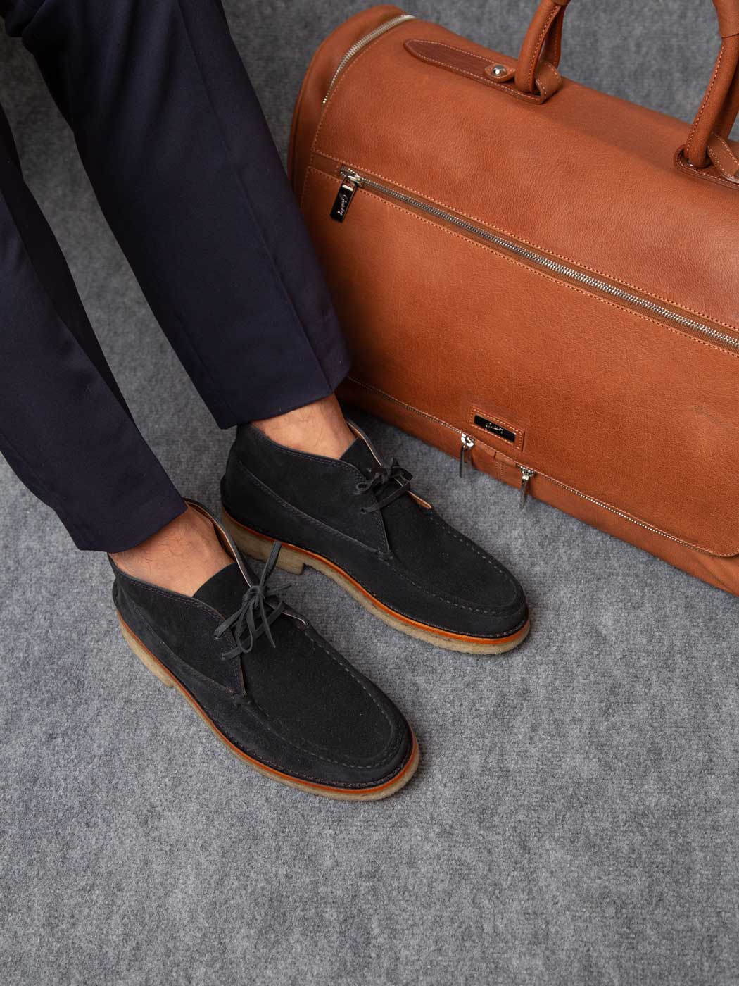 Bota 2778 Gamuza Negra
