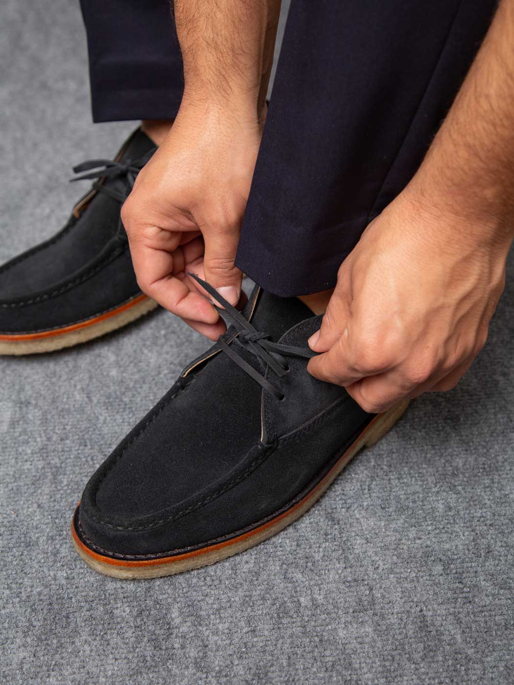 Bota 2778 Gamuza Negra
