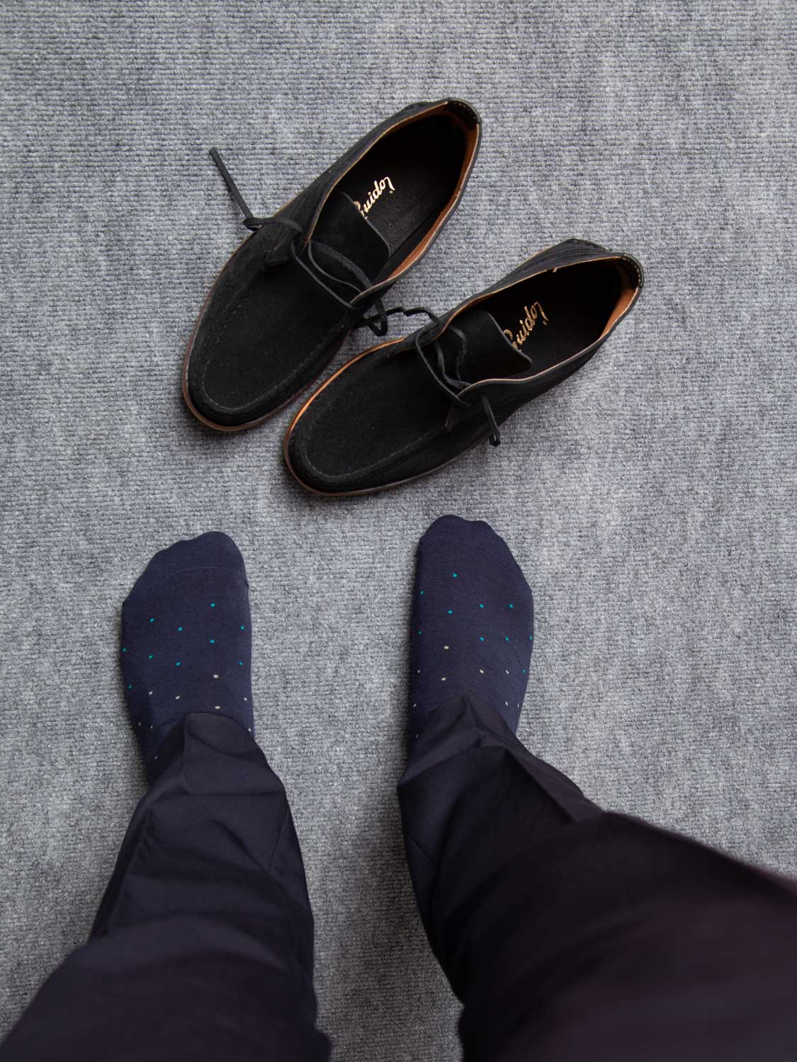 Bota 2778 Gamuza Negra