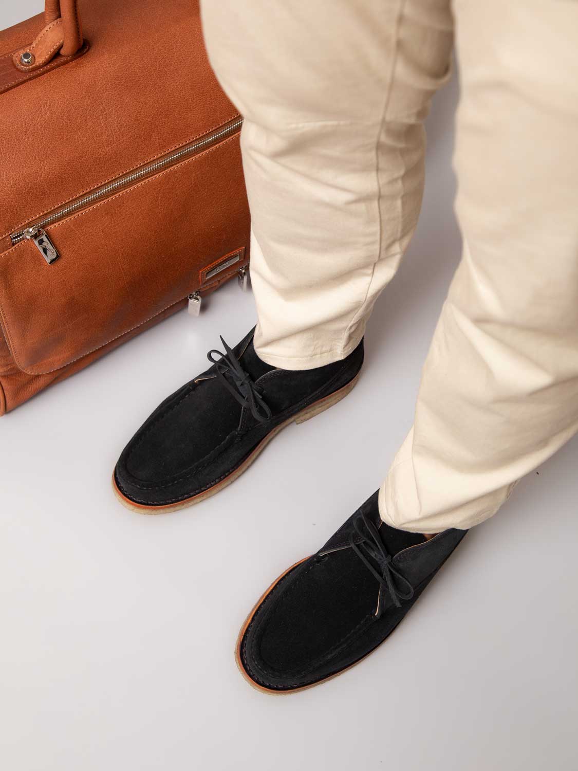 Bota 2778 Gamuza Negra - 43