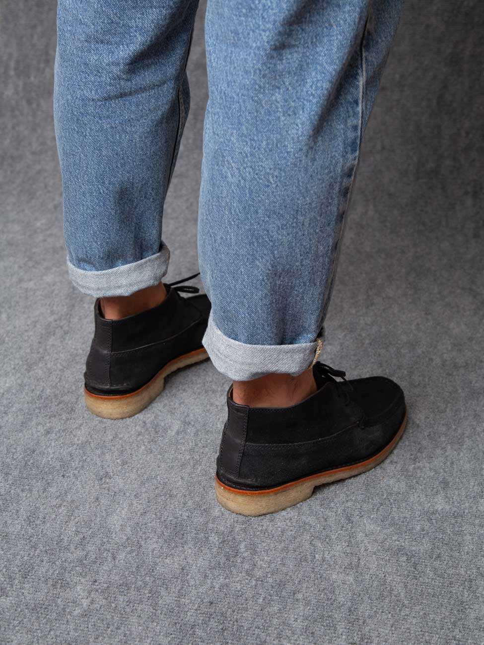 Bota 2778 Gamuza Negra