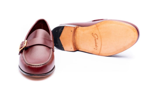 Mocasín Suela Simple 4220 Borgoña