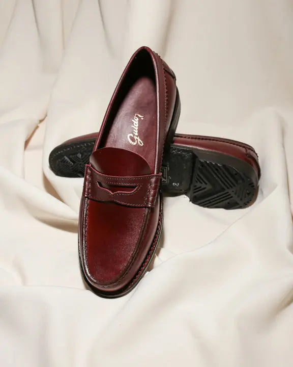 Mocasín Doble Suela de Goma 4779 - Borgoña