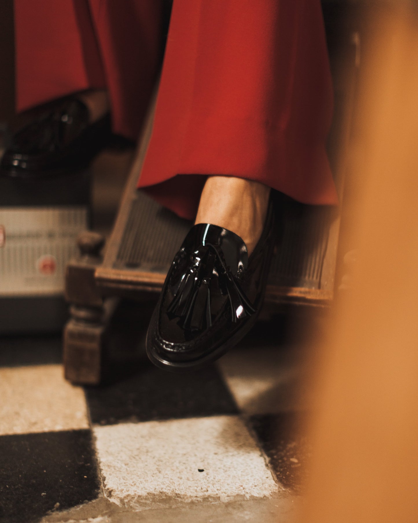 Mocasín 5326 Patent Negro